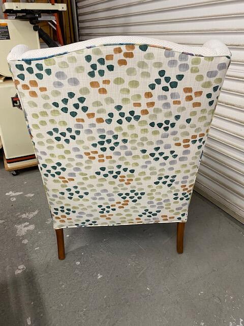 Wing chair · back detail