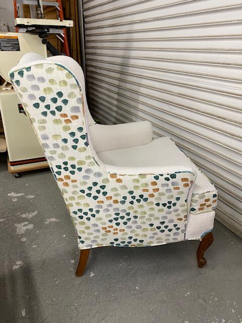 Wing chair · side detail